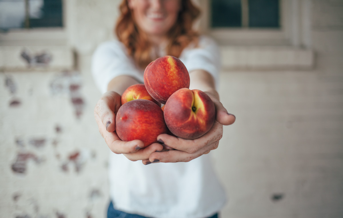 The Peach Truck packaging